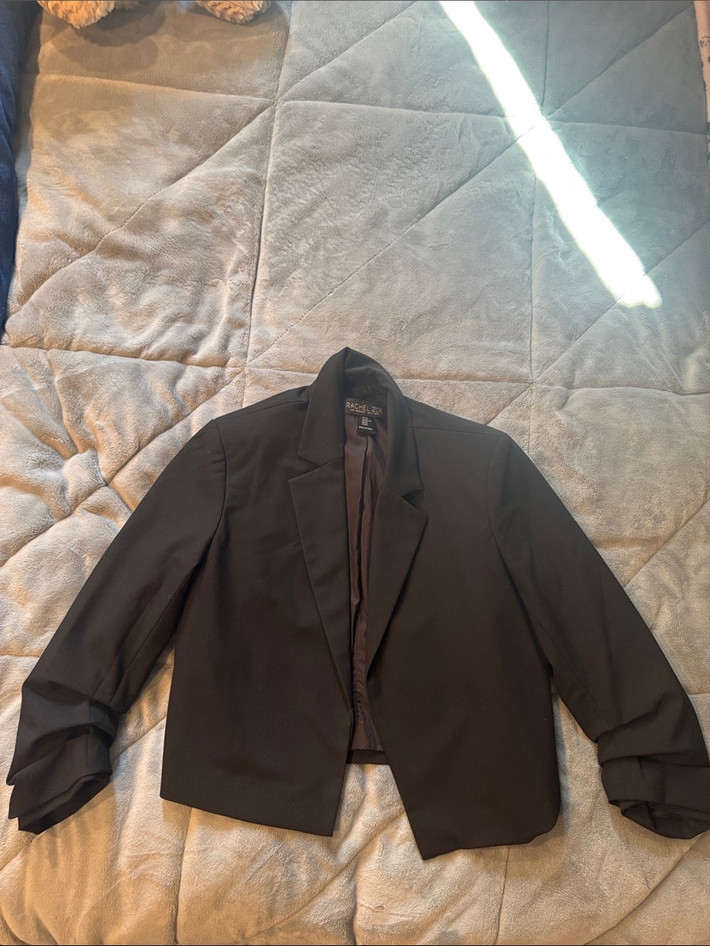 Rachel Zoe Black Cropped Blazer